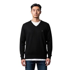 Express Mens 100% Merino Wool V-Neck Sweater Size Small NWT
